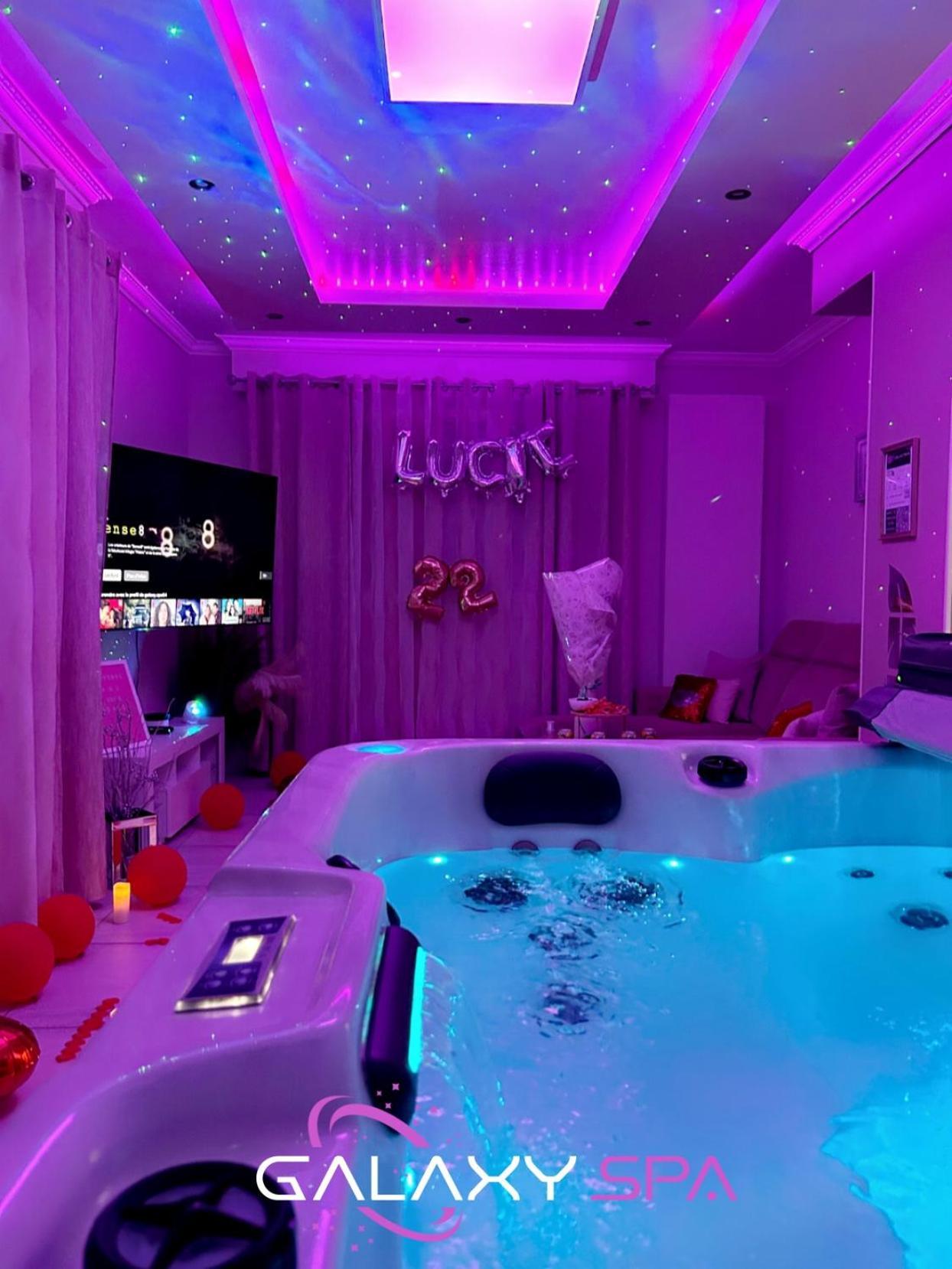 Galaxy Spa - Suite Venus Jacuzzi Et Sauna Privatif Champigneulles Exterior foto